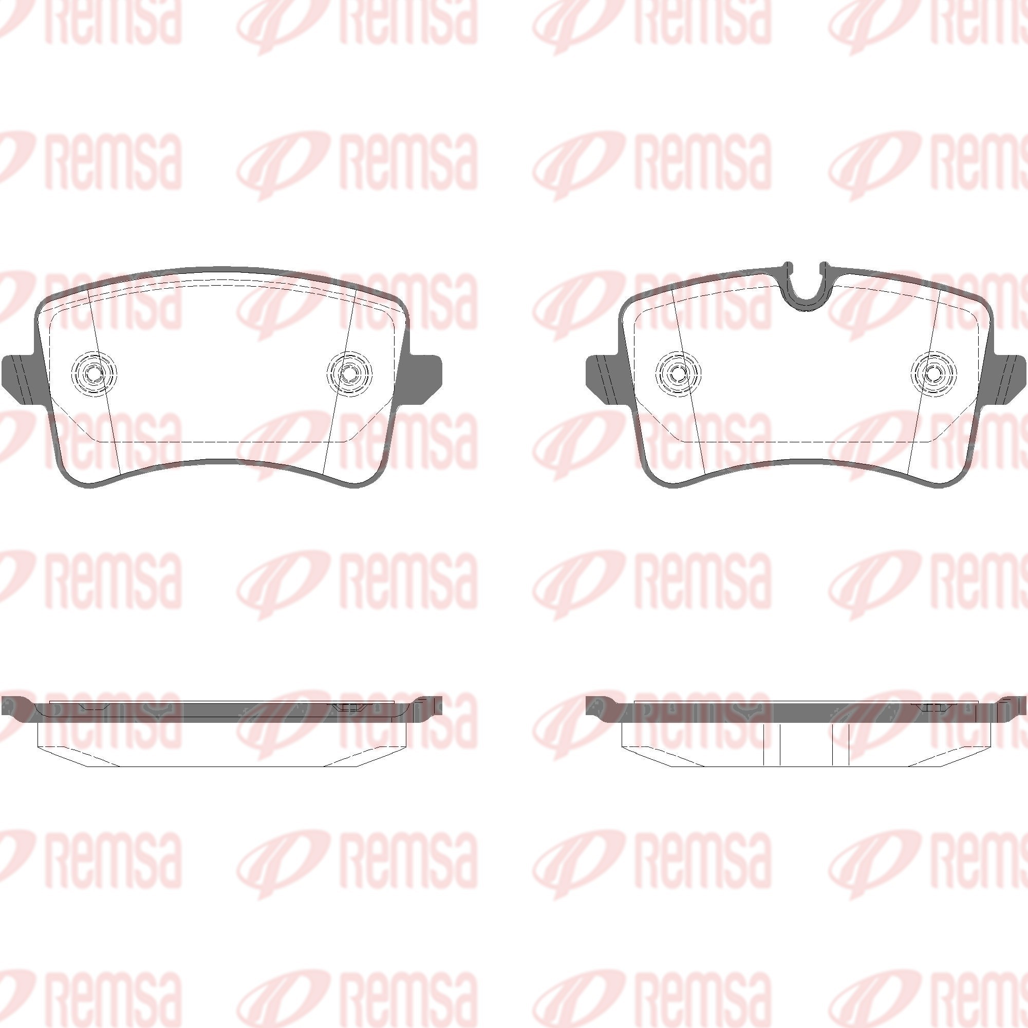 Brake Pad Set, disc brake (1343.14)