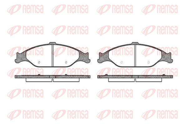 Brake Pad Set, disc brake (0760.00)
