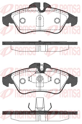 Brake Pad Set, disc brake (0578.10)
