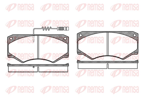 Brake Pad Set, disc brake (0047.12)
