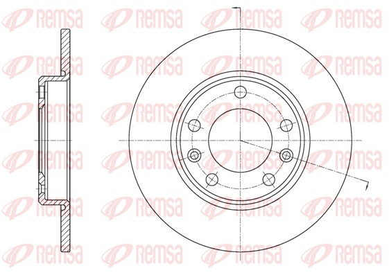 Brake Disc (61585.00)
