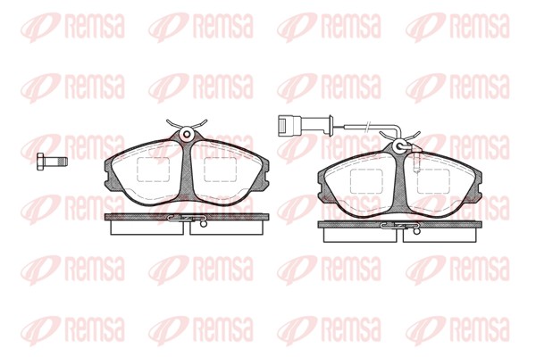 Brake Pad Set, disc brake (0276.02)