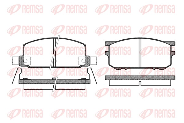 Brake Pad Set, disc brake (0109.12)
