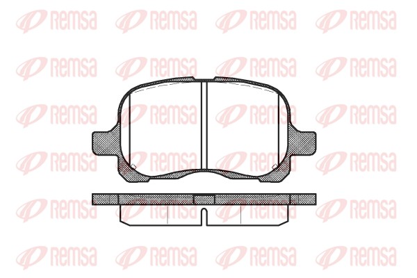 Brake Pad Set, disc brake (0652.00)