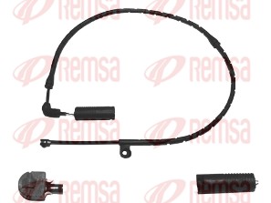Warning Contact, brake pad wear (001065)