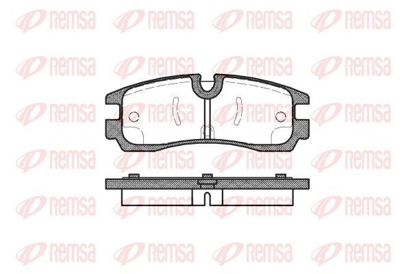Brake Pad Set, disc brake (0566.30)