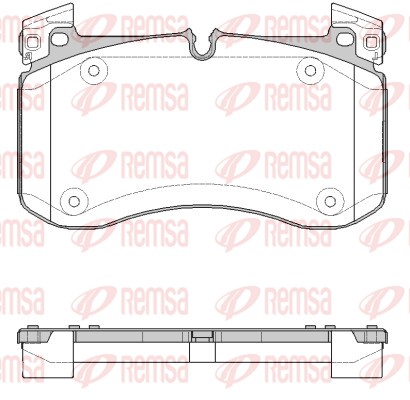 Brake Pad Set, disc brake (1840.00)