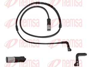 Warning Contact, brake pad wear (001080)