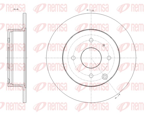 Brake Disc (62053.00)