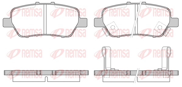 Brake Pad Set, disc brake (1330.02)
