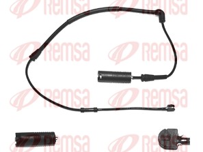 Warning Contact, brake pad wear (001073)