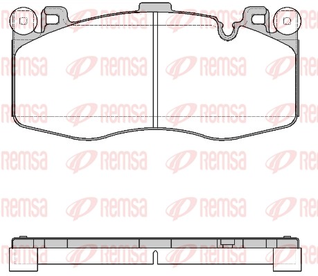 Brake Pad Set, disc brake (1733.00)