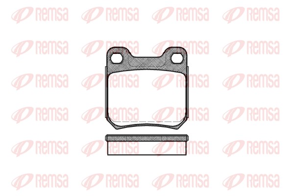 Brake Pad Set, disc brake (0239.60)
