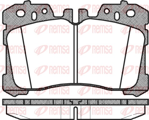 Brake Pad Set, disc brake (1320.00)