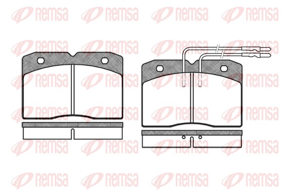 Brake Pad Set, disc brake (0211.04)