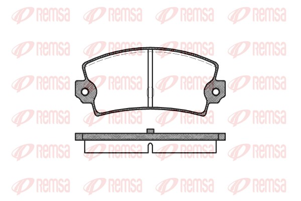 Brake Pad Set, disc brake (0021.40)