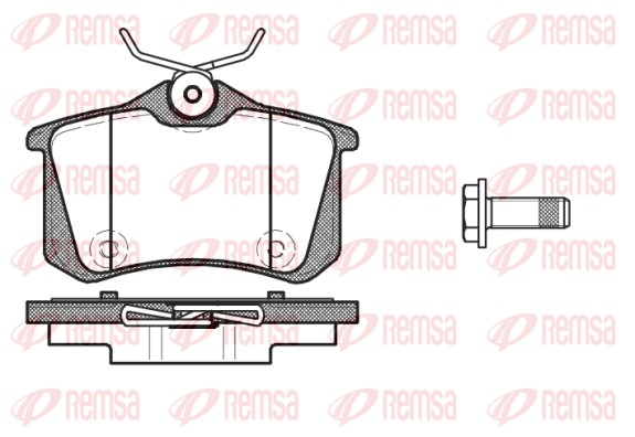 Brake Pad Set, disc brake (1391.10)