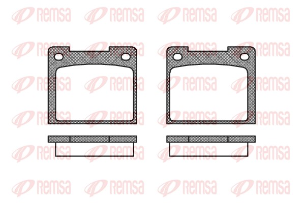 Brake Pad Set, disc brake (0039.20)
