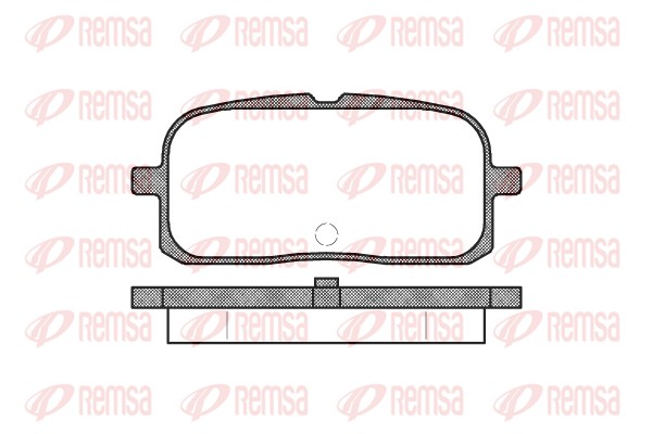 Brake Pad Set, disc brake (0715.00)