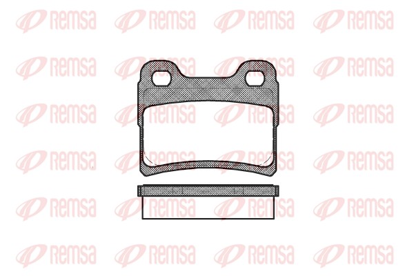 Brake Pad Set, disc brake (0417.10)