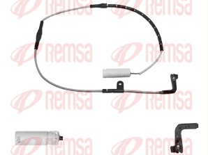 Warning Contact, brake pad wear (001057)