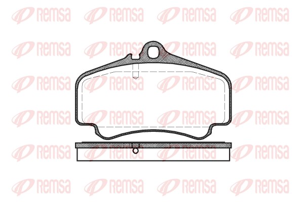 Brake Pad Set, disc brake (0863.00)