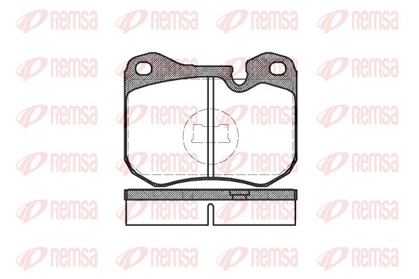 Brake Pad Set, disc brake (0131.00)