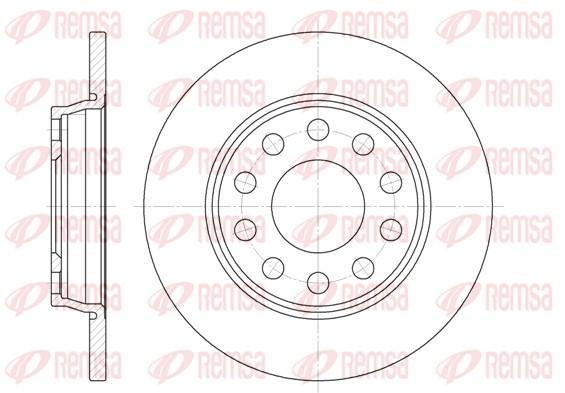 Brake Disc (6731.00)