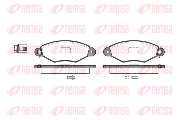 Brake Pad Set, disc brake (0643.01)