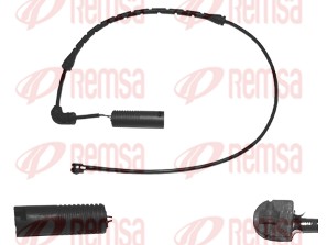 Warning Contact, brake pad wear (001050)