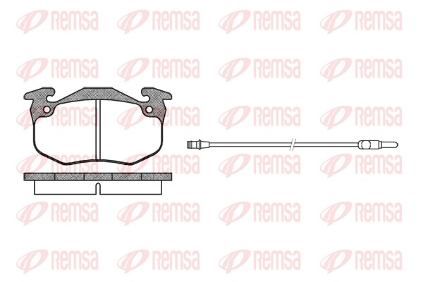 Brake Pad Set, disc brake (0144.42)