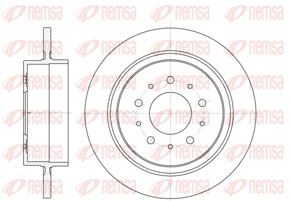 Brake Disc (6921.00)