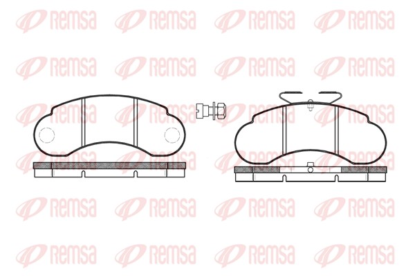 Brake Pad Set, disc brake (0142.20)