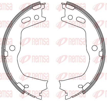Brake Shoe, parking brake (4666.00)