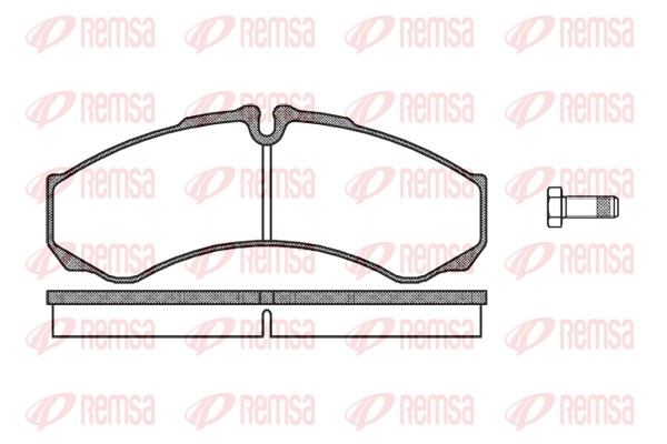 Brake Pad Set, disc brake (0651.10)