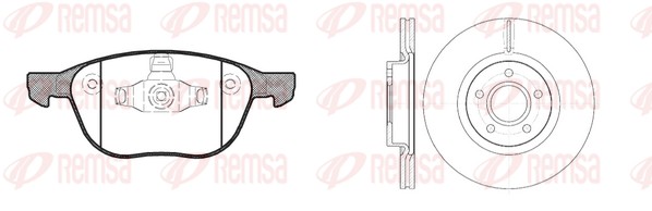 Brake Kit, disc brake (81082.01)