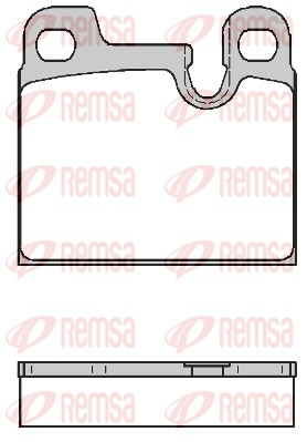 Brake Pad Set, disc brake (0015.00)