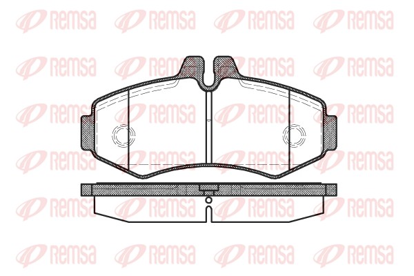 Brake Pad Set, disc brake (0701.00)
