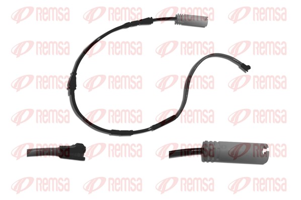 Warning Contact, brake pad wear (001109)