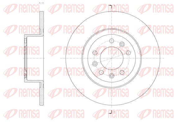 Brake Disc (62055.00)