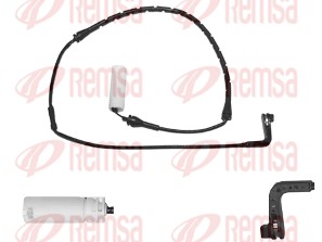 Warning Contact, brake pad wear (001058)
