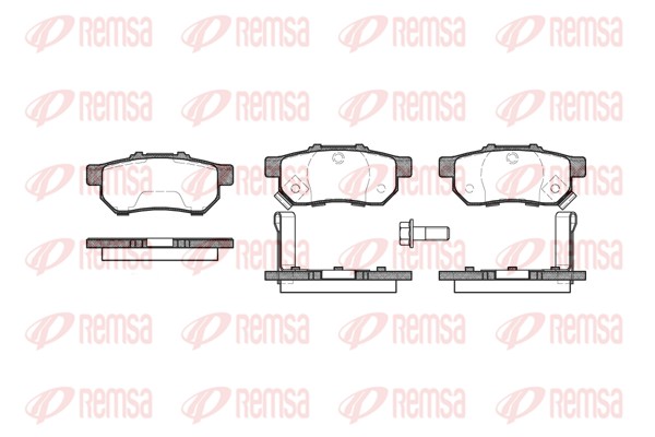 Brake Pad Set, disc brake (0233.52)