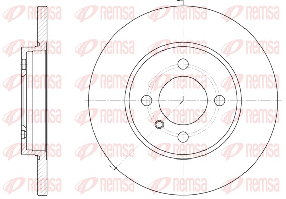 Brake Disc (6058.00)