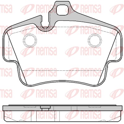 Brake Pad Set, disc brake (0773.30)