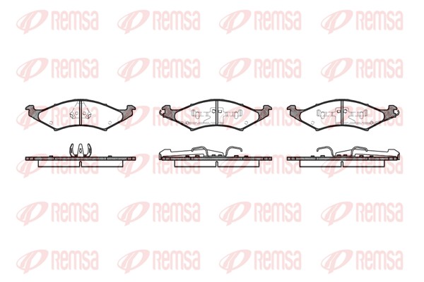 Brake Pad Set, disc brake (0527.00)