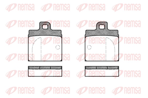 Brake Pad Set, disc brake (0004.00)