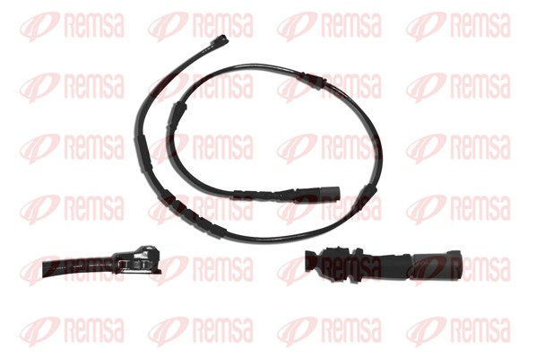 Warning Contact, brake pad wear (001115)