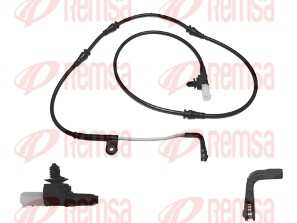 Warning Contact, brake pad wear (001084)