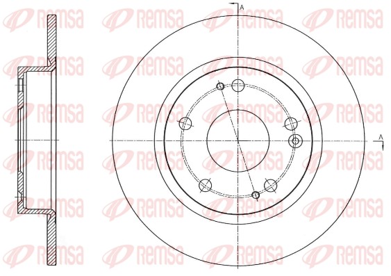 Brake Disc (61756.00)