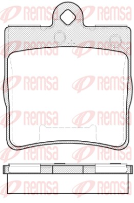 Brake Pad Set, disc brake (0678.10)